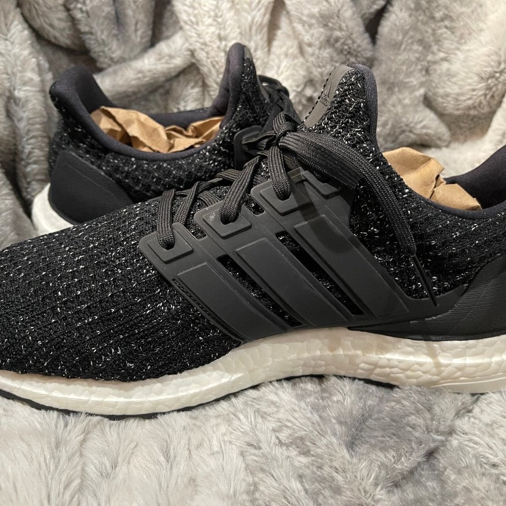 Men's Size 7 - adidas UltraBoost 4.0 Black White Speckle New without Box
